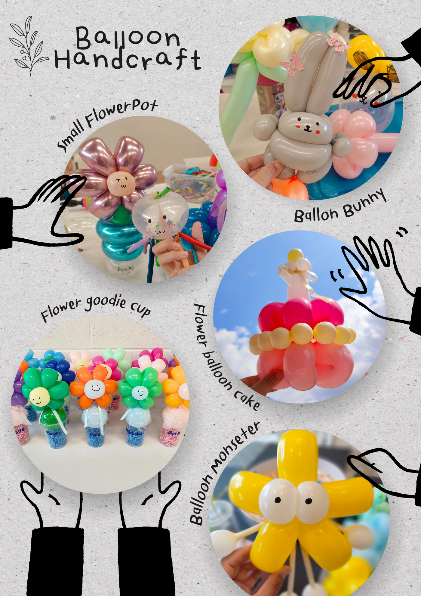 2 Hr Balloon Workshop (6yrs-16yrs)