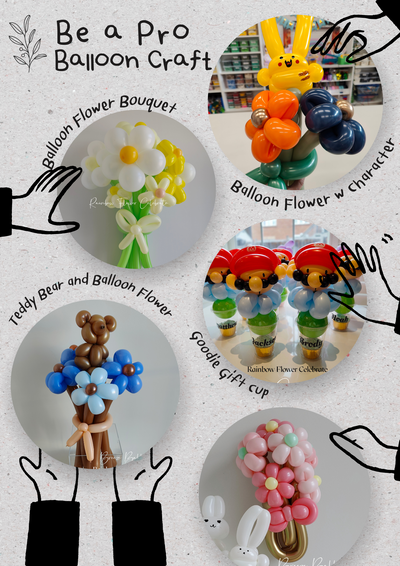 2 Hr Balloon Workshop (6yrs-16yrs)