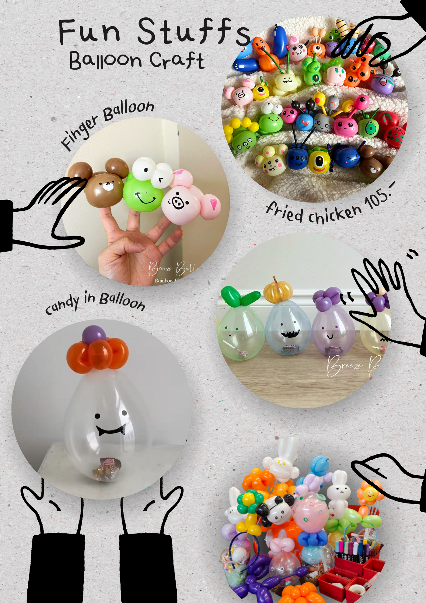 2 Hr Balloon Workshop (6yrs-16yrs)