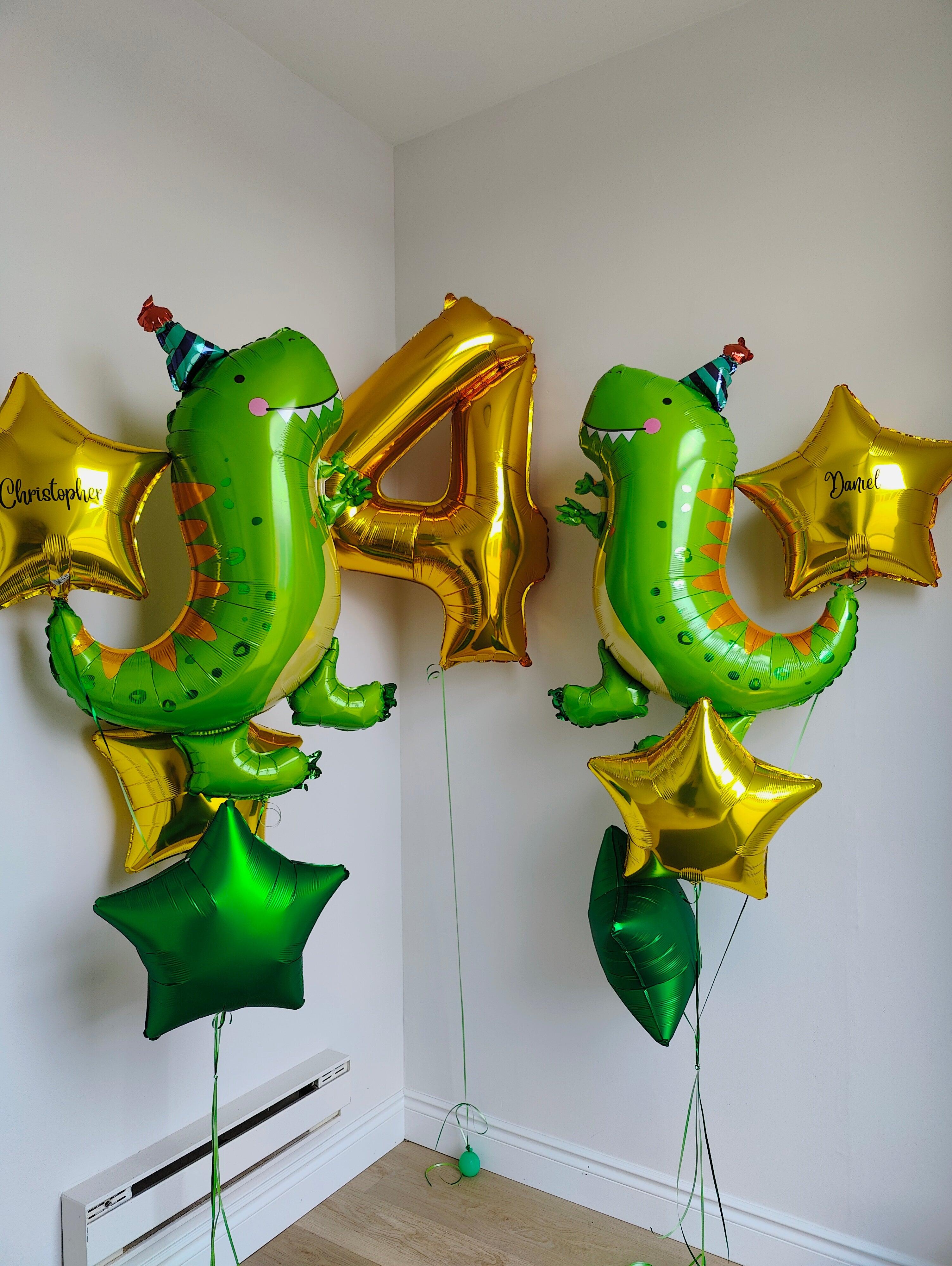 Number+Themed Helium (All Foil) - Rainbow Flower Celebrate