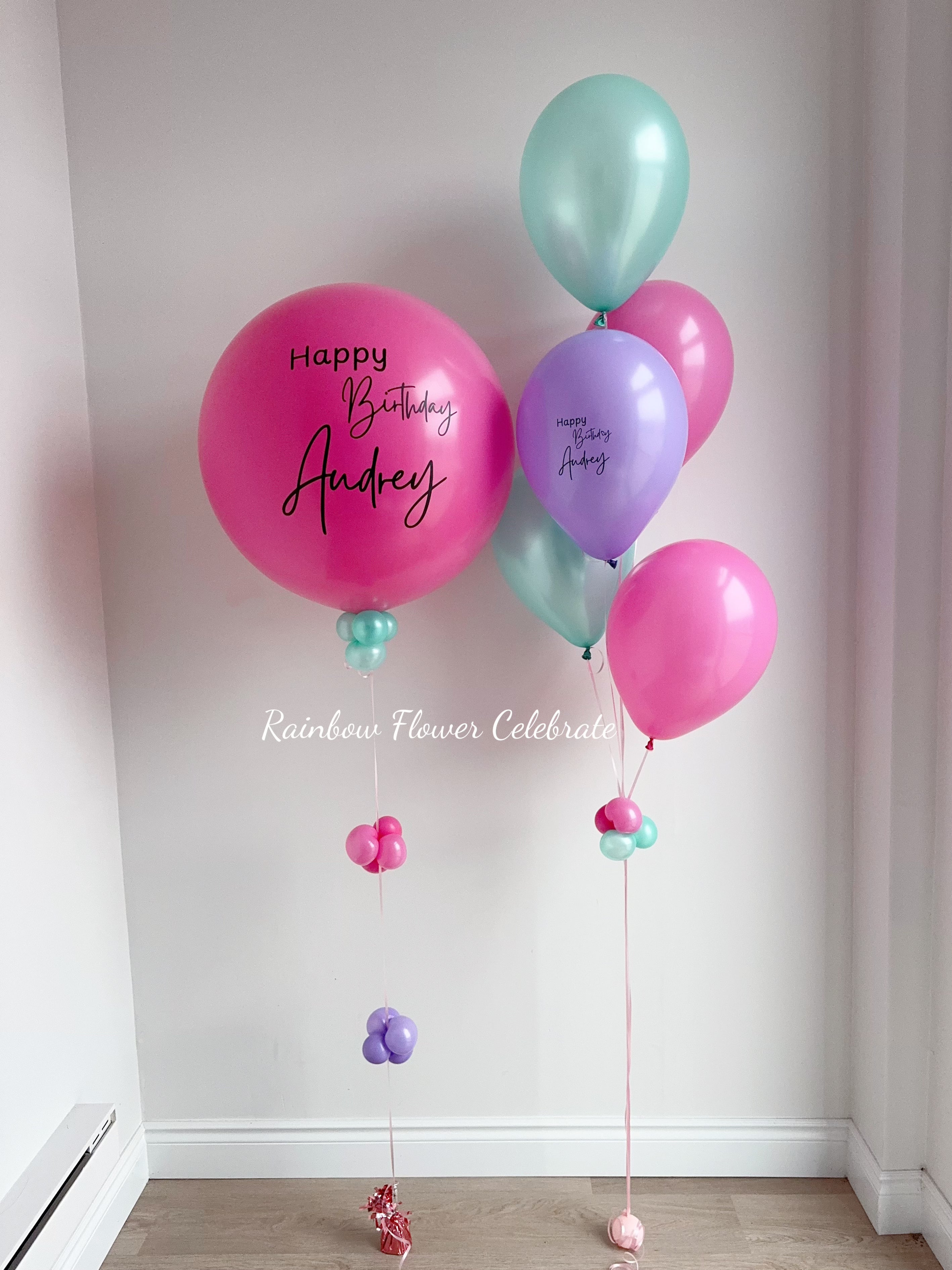 24 Inches Personalized Messaged Colour Balloon