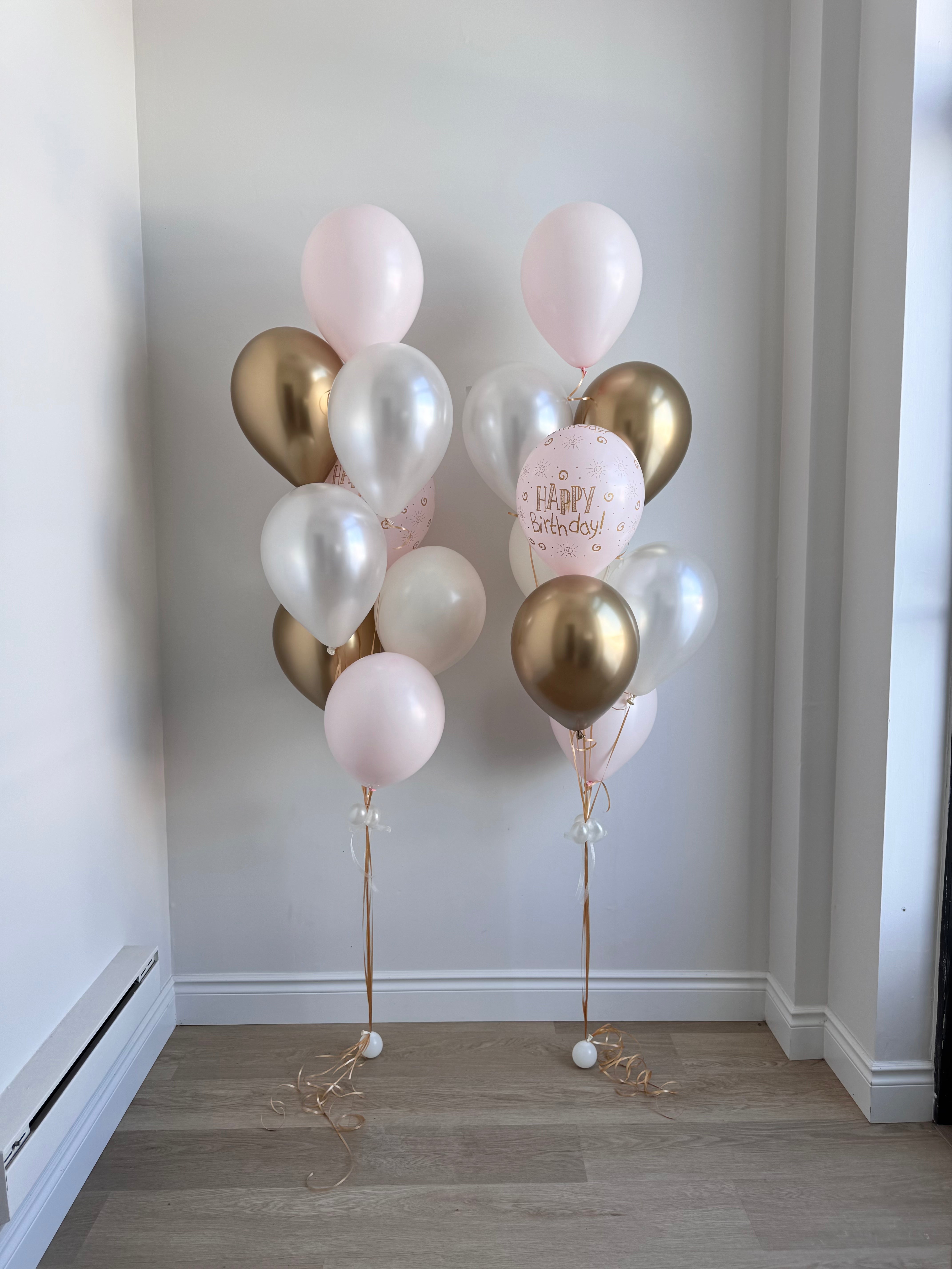 8 latex helium-Price for ONE Bouquet ONLY