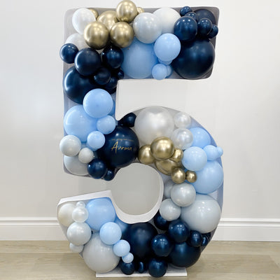 4ft Mosaic Balloon Number