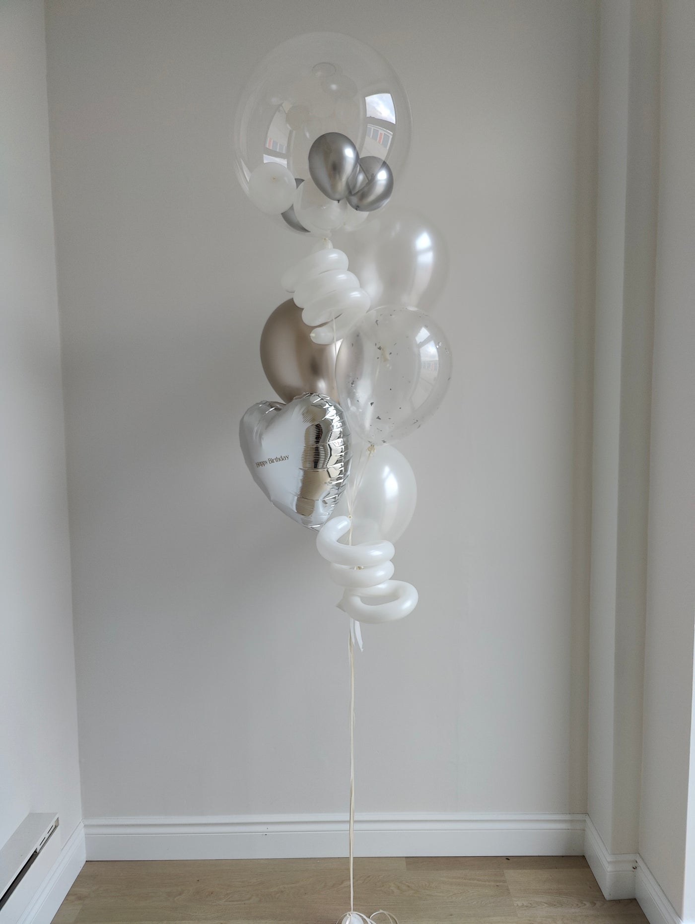 4 Latex Helium Baloons