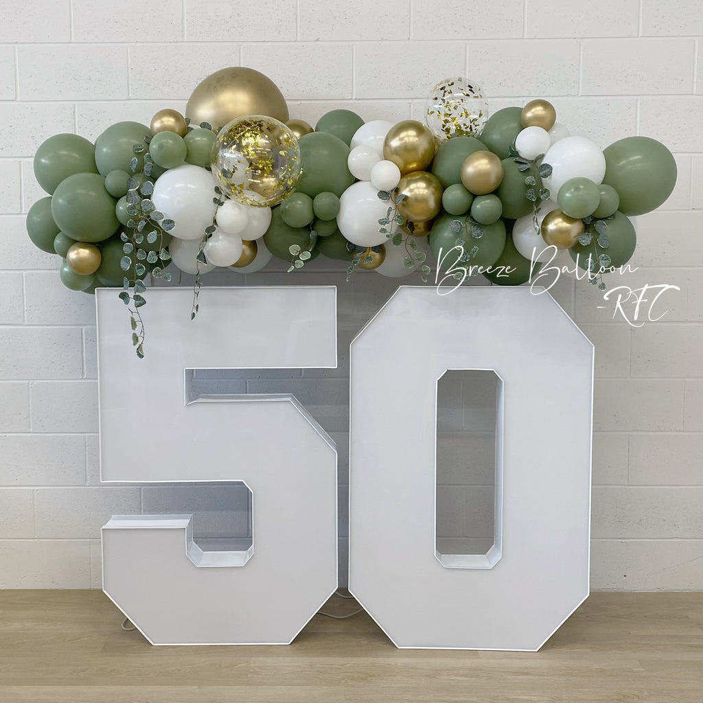 Marquee Balloon Numbers 