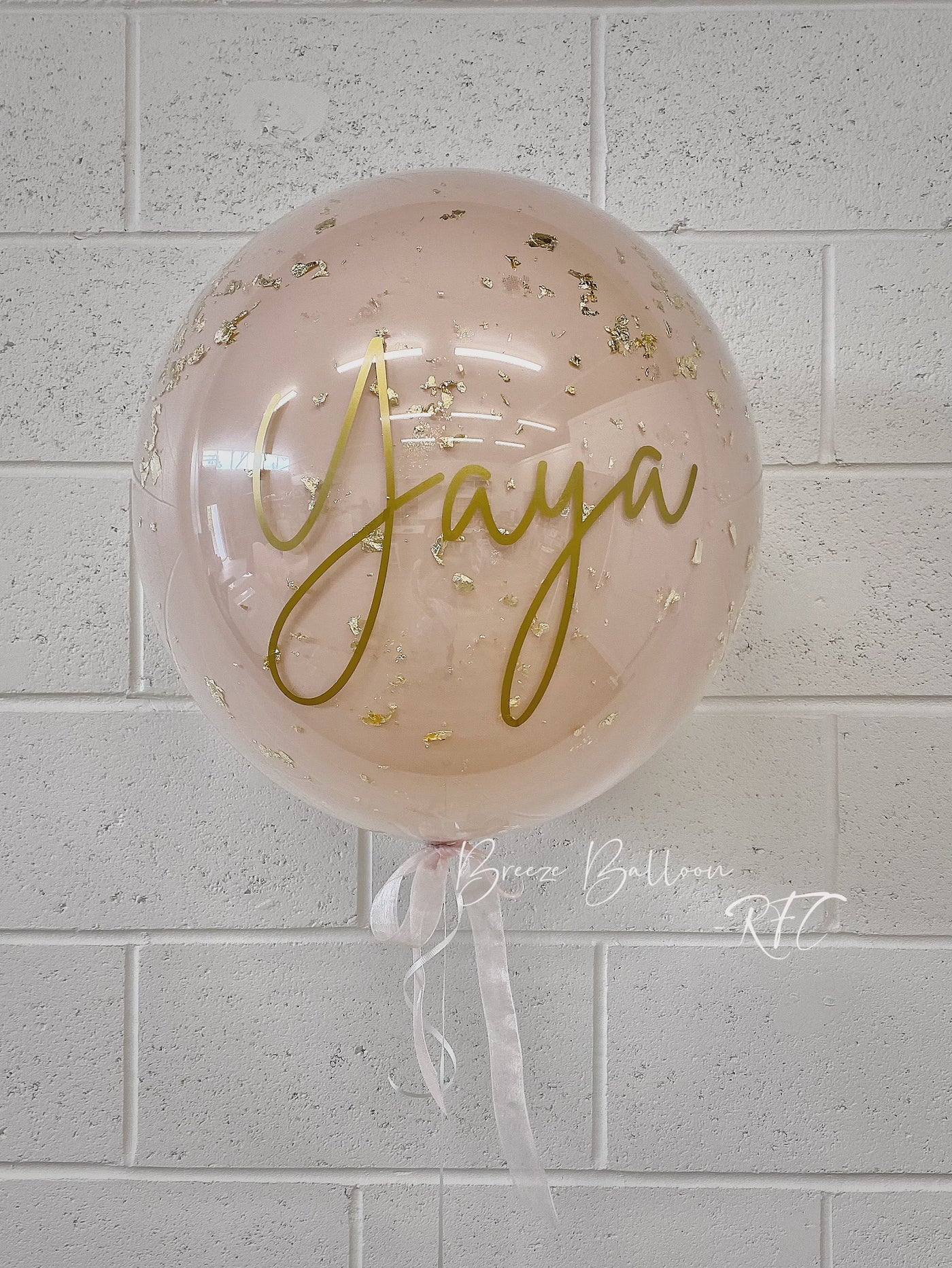 20-22Inches Confetti BoBo balloon with Personalized Message