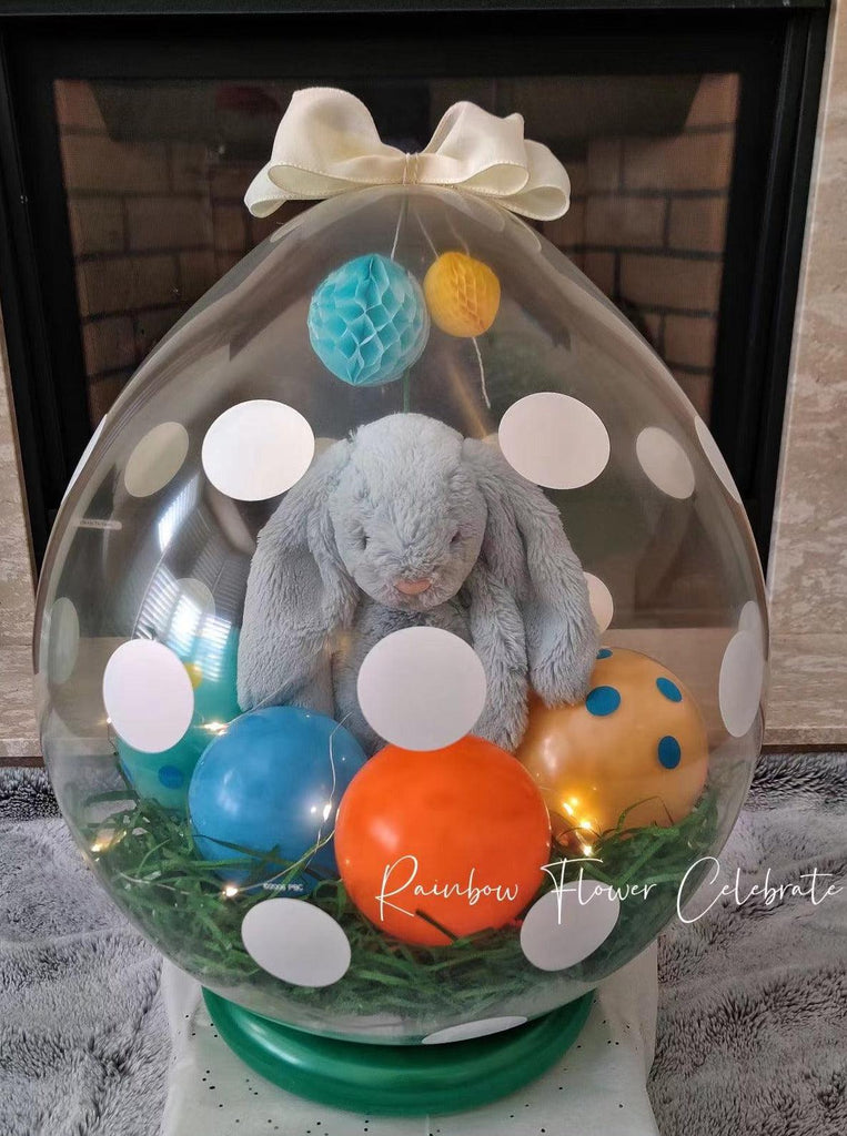 Stuffed Balloon With Stuffed Animal