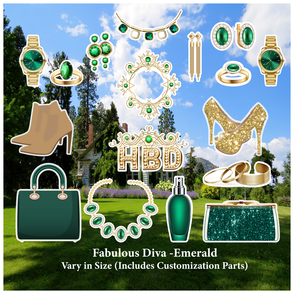 Fabulous Diva Emerald Set