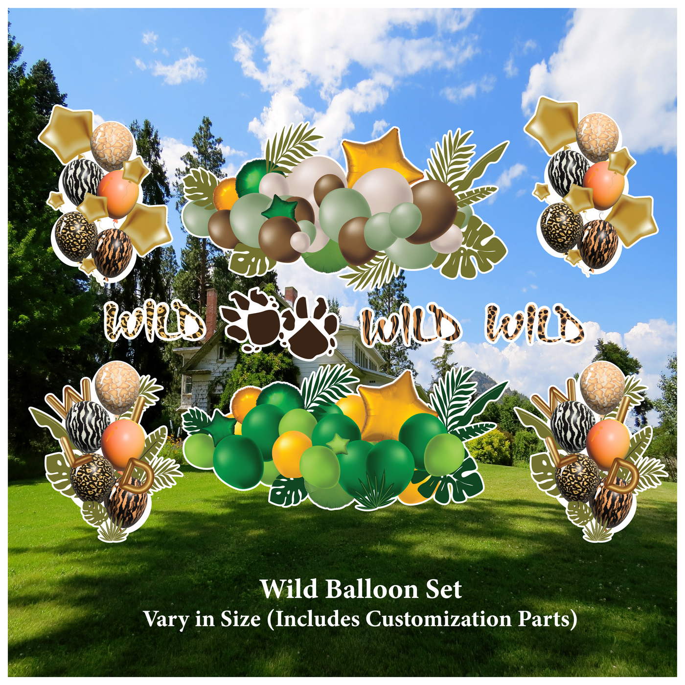 Wild Balloon Set